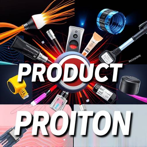 Een dynamische montage van productvoorbeelden met aantrekkelijke graphics en tekstoverlays.
