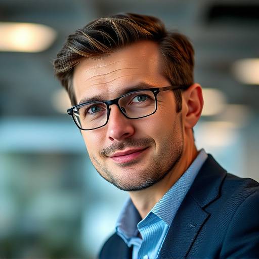 Portret van meneer Kevin Bakker, product owner van 'CloudFlow Software'